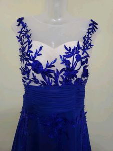 Elegant Blue Evening Gown
