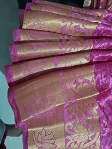 Rose Colour Festive Saree