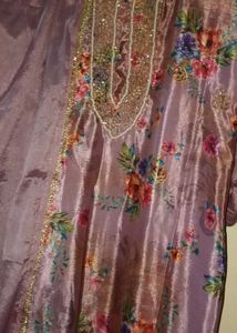Floral Embroidered Kurta Set