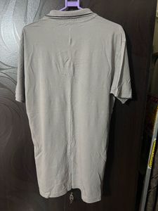 Polo T-Shirt - Light Gray, Size L