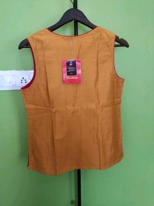 Ethnic Pattern Trendy Ladies Waist Coat/New W Tag