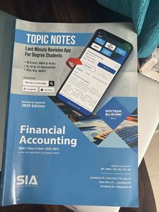 Financial Accounting BBA