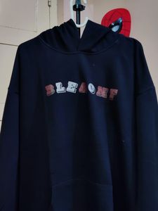 💥BUY1GET1💥 IMPORTED MENS Black graphic print hoodie.