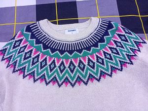 Old Navy Patterned Sweater
