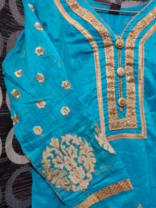 Elegant Blue Kurta