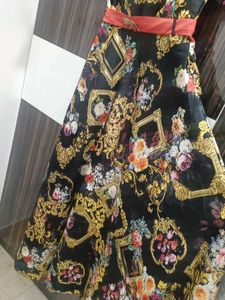 Printed Gown