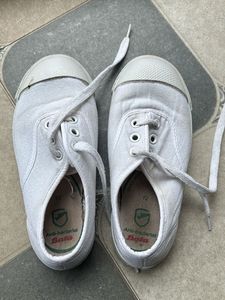 White Canvas Shoes