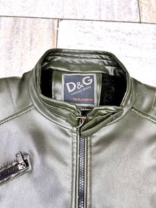D&amp;G Leather Jacket