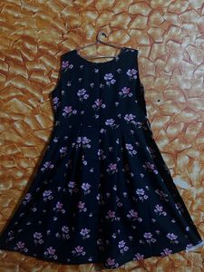 Black Floral Dresss