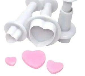 4pcs Plunger Cutters For Baking And Crafts