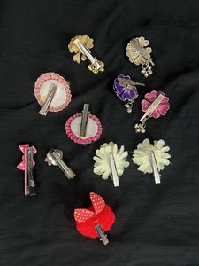 Floral Hair Clip Collection