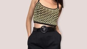 Zara Knit Crop Top &amp; Skirt Set