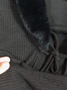Faux Fur H&amp;M Top