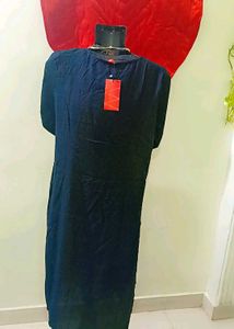 Elegant Black and Beige Kurti