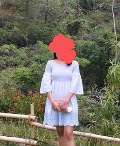 Cute Beachy Off Shoulder Dress