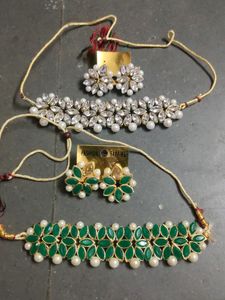 Combo Of 2 Choker Sets