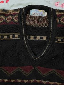 Vintage Patterned Sweater