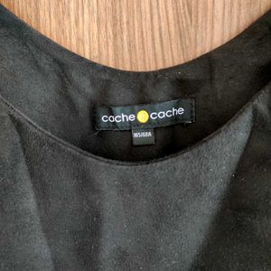🖤Cache ©️Cache Black Dungaree —Size 165/68A 🖤