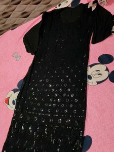 Party Wear Black Kurti ✨🖤