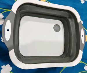 Collapsible Washing Vegetables And Chopping Board
