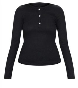 Stylish Black Long Sleeve Top🖤
