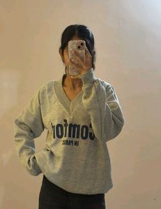 Oversized Grey Sweatshirt