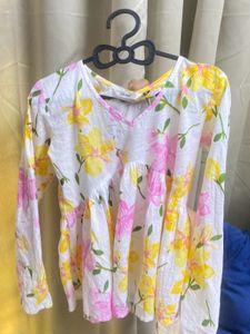 *Combo Of Four* Floral Print Short Kurtis