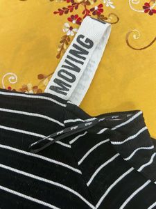 Lifestyle Striped Off Shoulder Top
