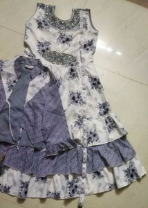 Girls&#39; Floral Party Dress