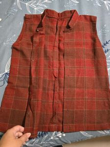 Maroon Jacket For Girls