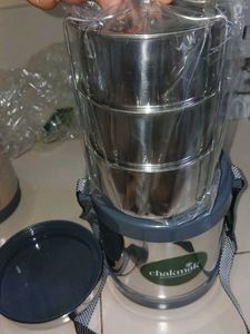 Chkmak Tiffin And Jug Set