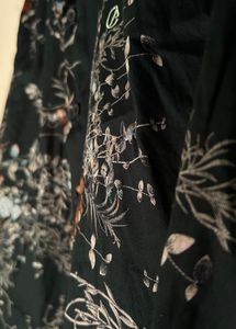 Floral Print Slim Fit Opaque Cotton Casual Shirt