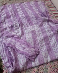 Elegant Lavender Kurta