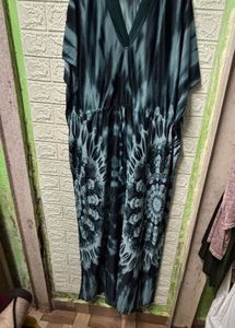 Boho Tie-Dye Dress night kaftan maxi
