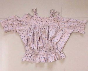 Perfect Floral Off-Shoulder Crop Top u will defini