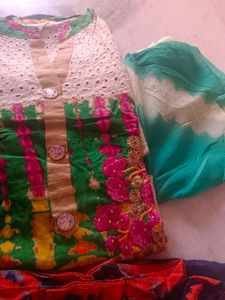 3 Kurta With Dupatta