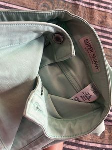 Mint Green Jeans High West
