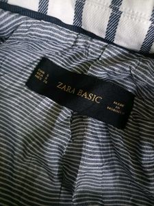 Zara Y2K Striped Blazer 💙 🤍