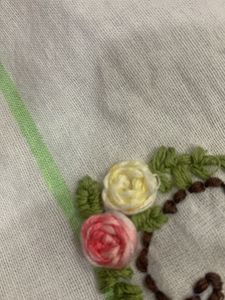 customized Embroidered Initial  Hand Towel