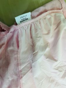 Pink Textured cute top