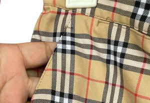 Burberry Plaid Shorts