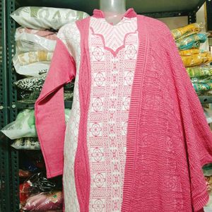 Woolen Kurti Set
