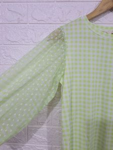 AND Green Top | Bust 36 | Length 21