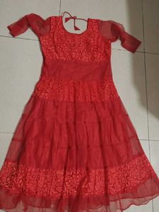 Red Ethnic Shuit Set