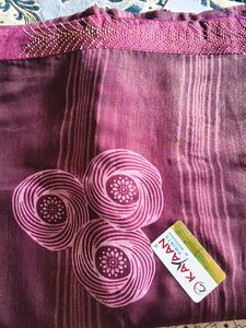 Elegant Purple Saree