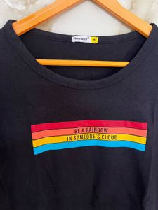 Bewakoof Black Tshirt