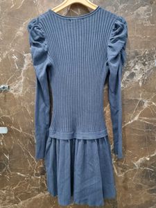 Blue Mini Dress