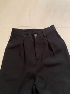 Black Straight Leg Pants