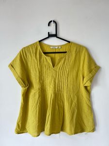 Lime Green Cotton Top