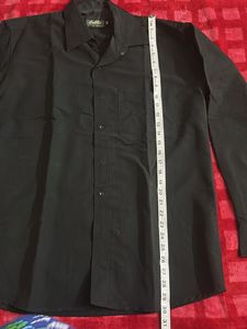 Black Long Sleeve Button Down Shirt